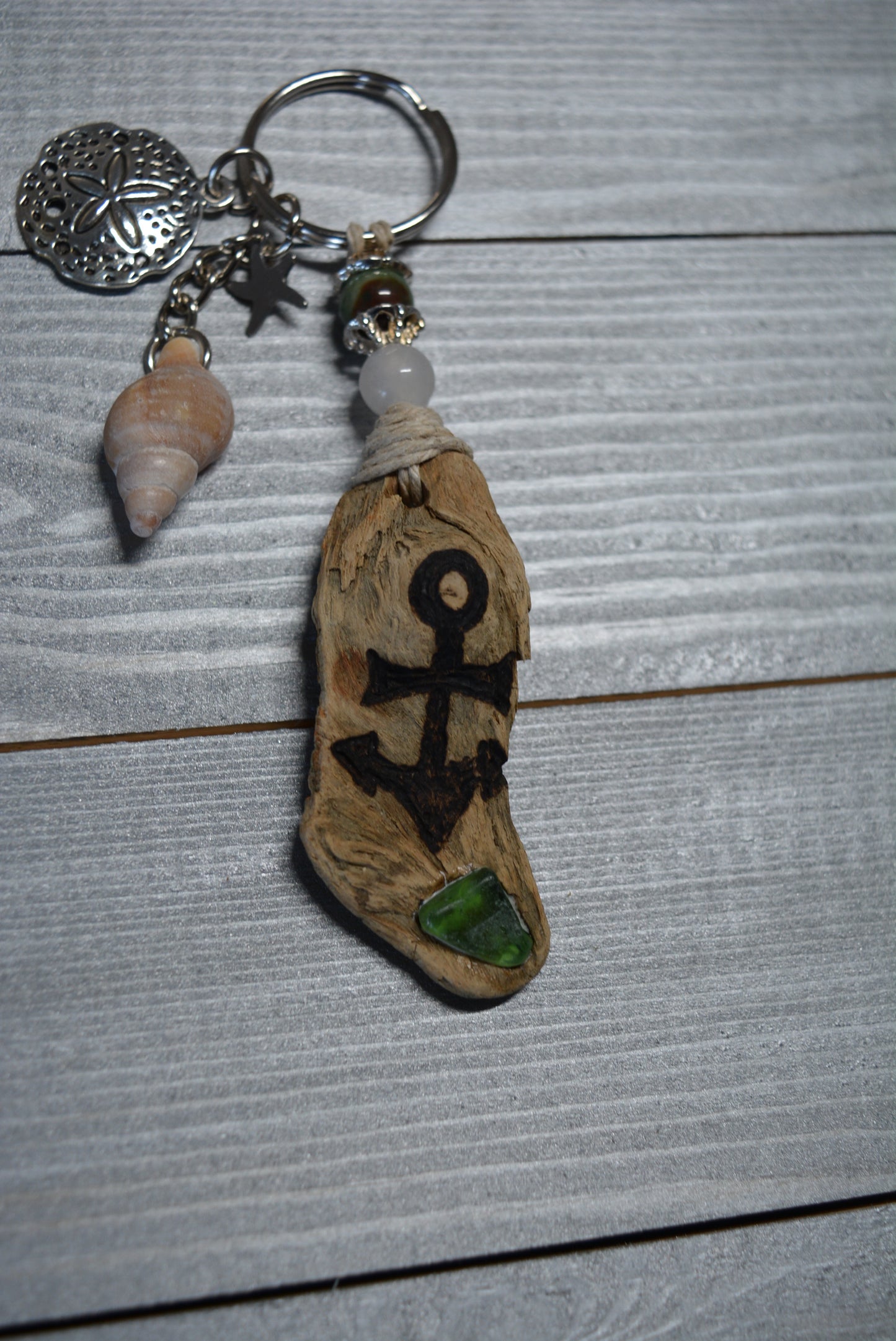 Alaskan Driftwood Keychain