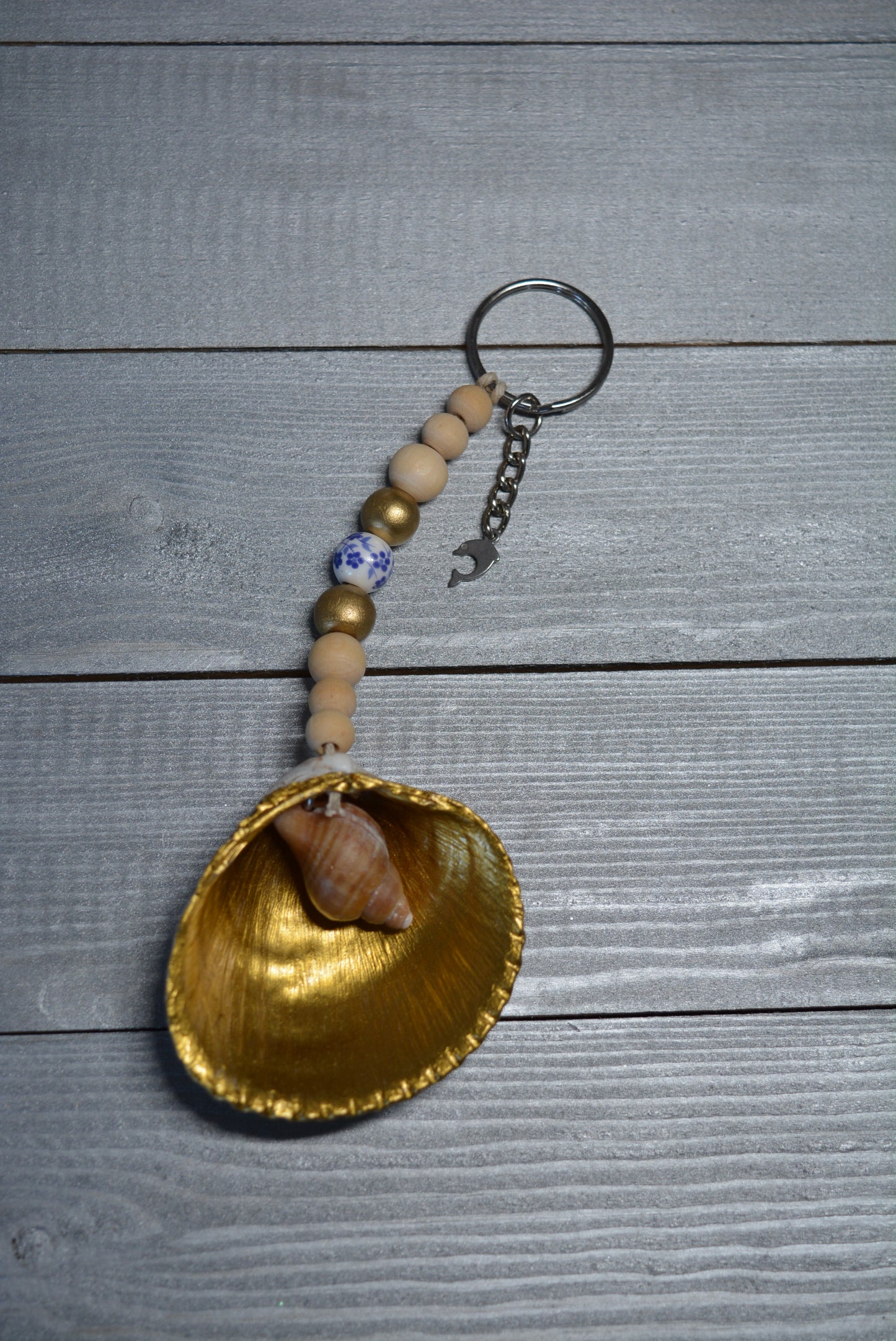 Alaskan Cockle Keychain