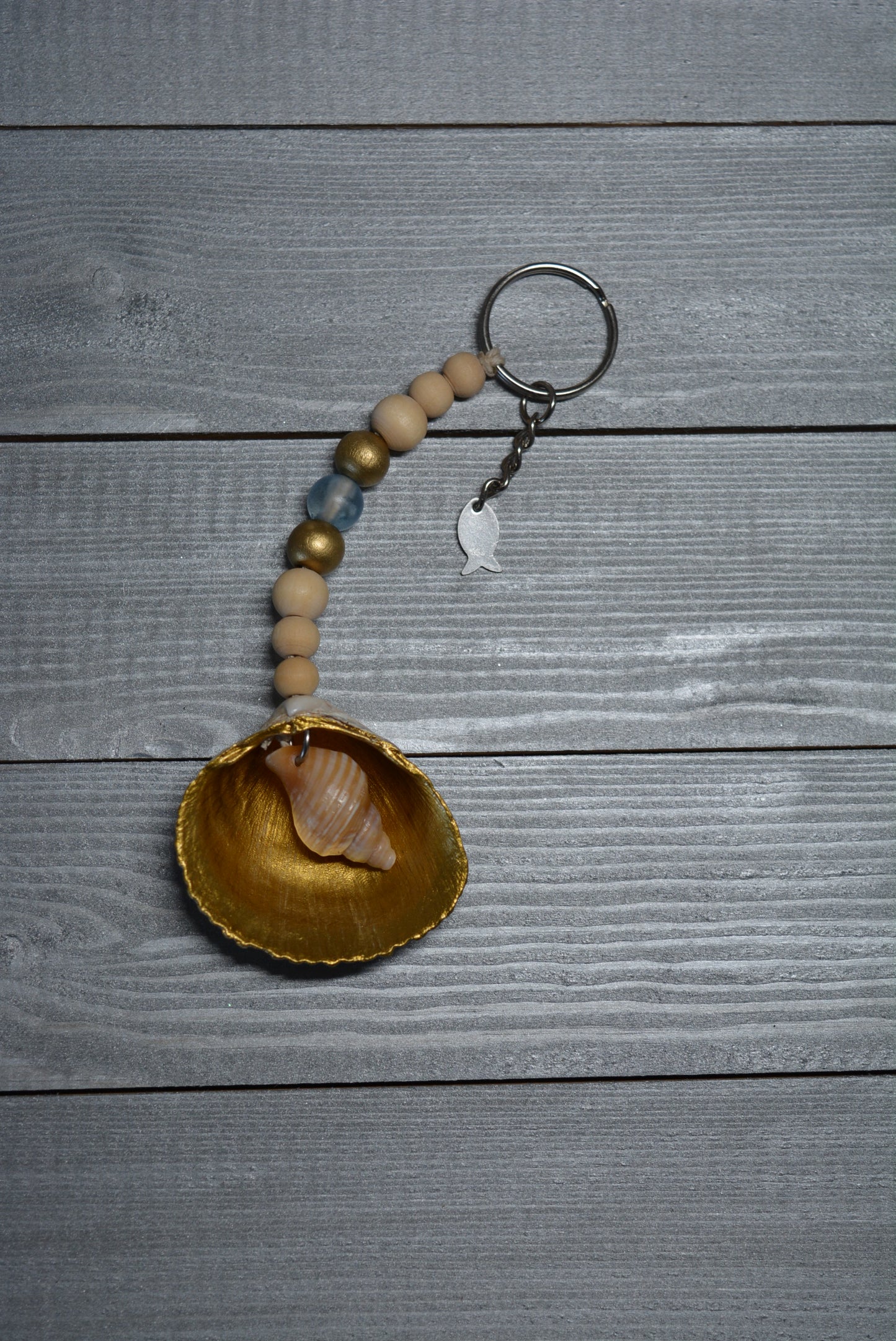 Alaskan Cockle Keychain