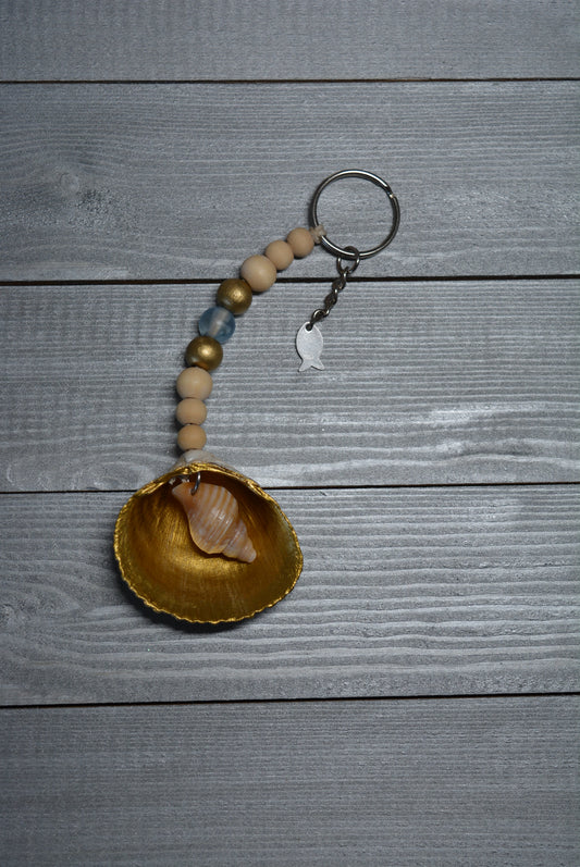 Alaskan Cockle Keychain