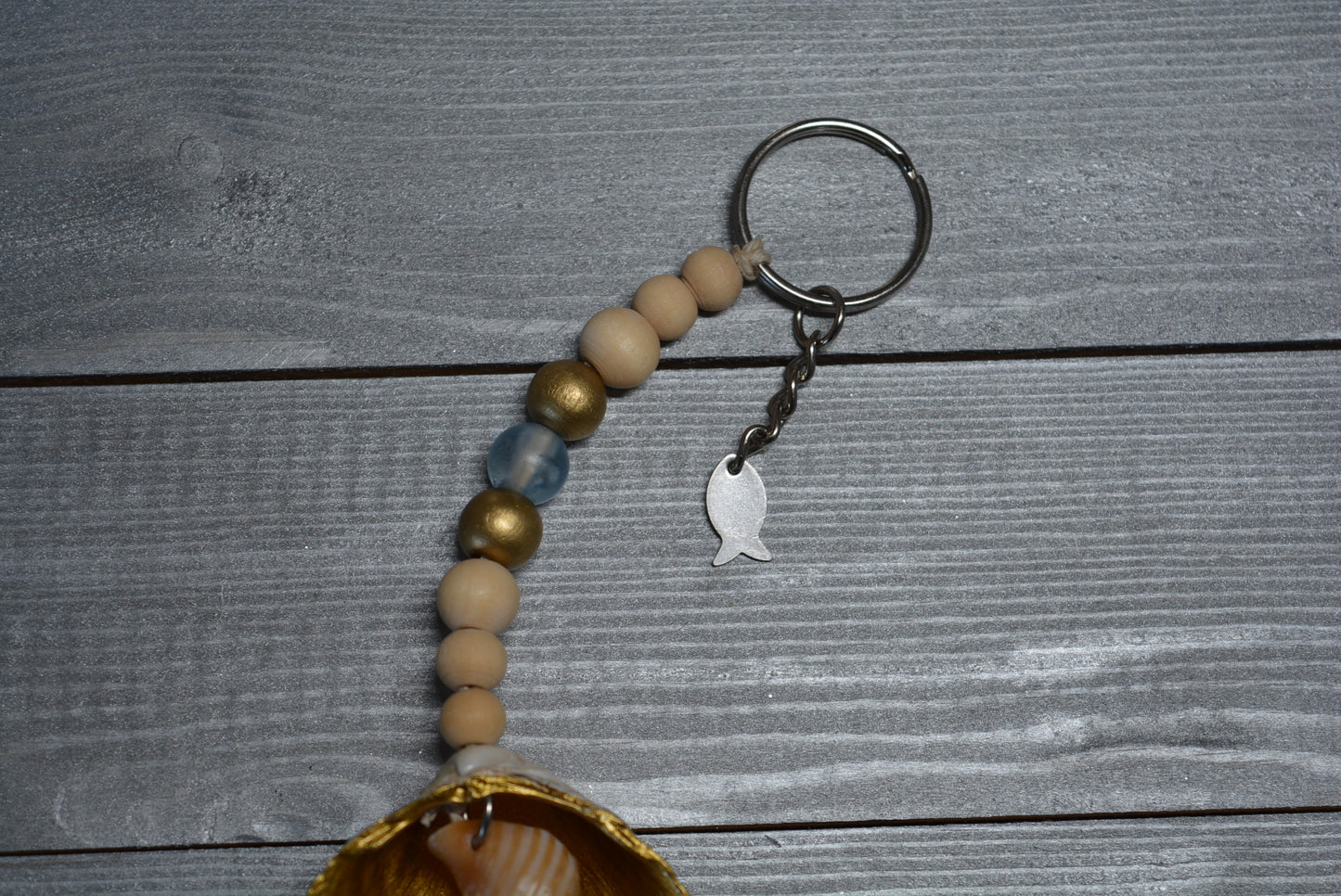 Alaskan Cockle Keychain