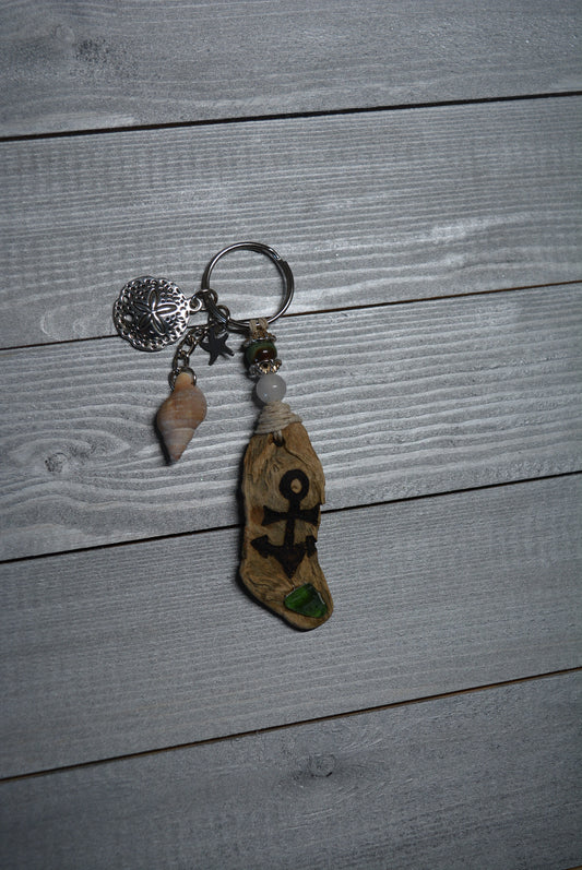 Alaskan Driftwood Keychain